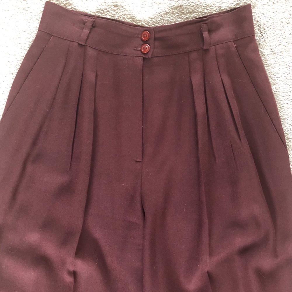 Classic Ladies Deep Burgundy 3 piece suit - Picture 6 of 6